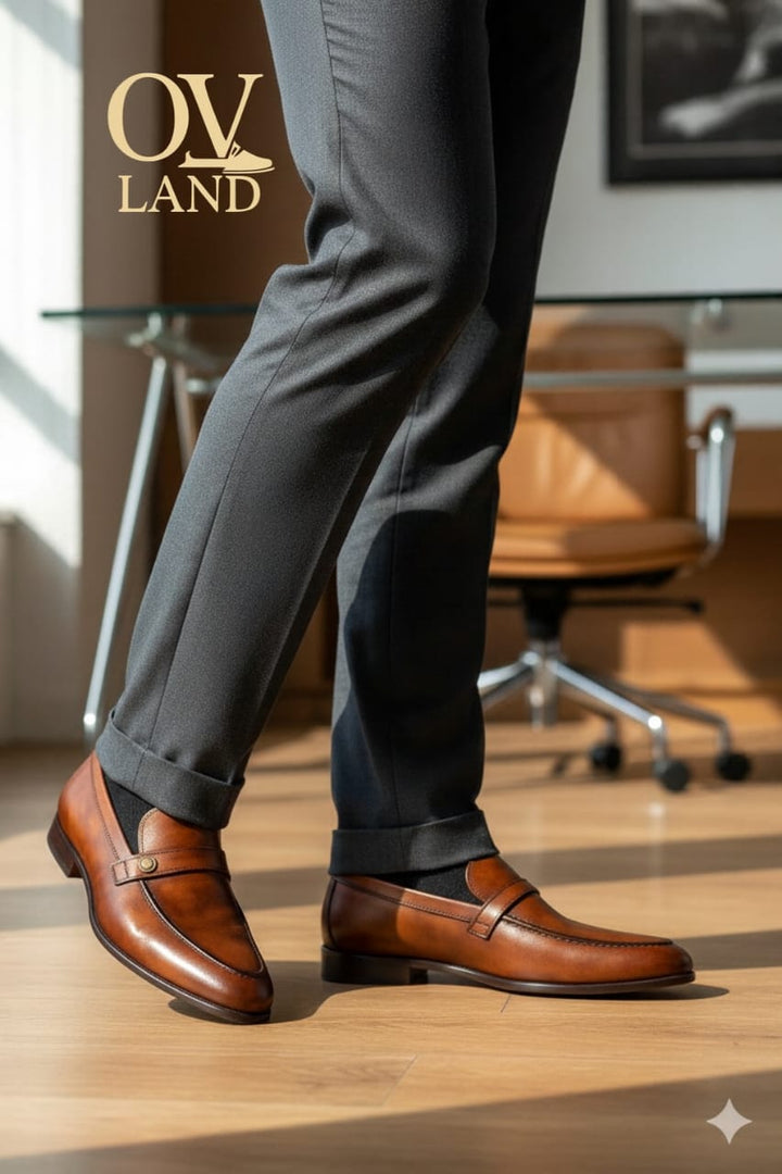 Pure Leather Moza Moccasins shoes