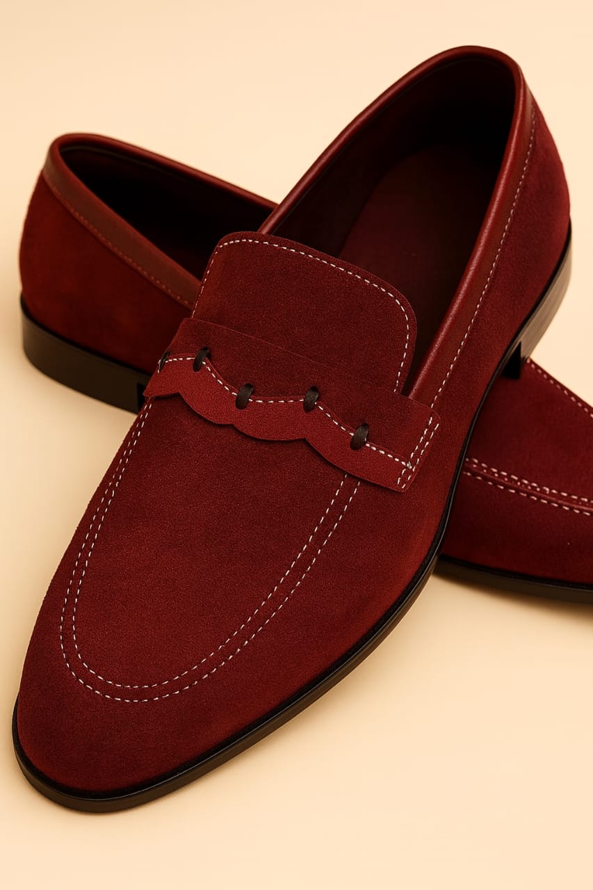 Moza Sweet Pumpy Moccasin Shoes