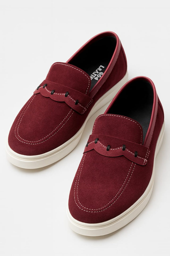 Moza Sweet Pumpy Moccasin Shoes