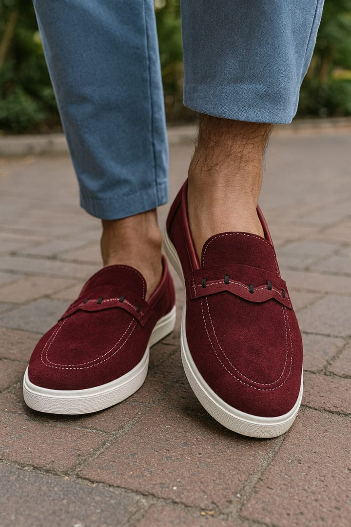 Moza Sweet Pumpy Moccasin Shoes