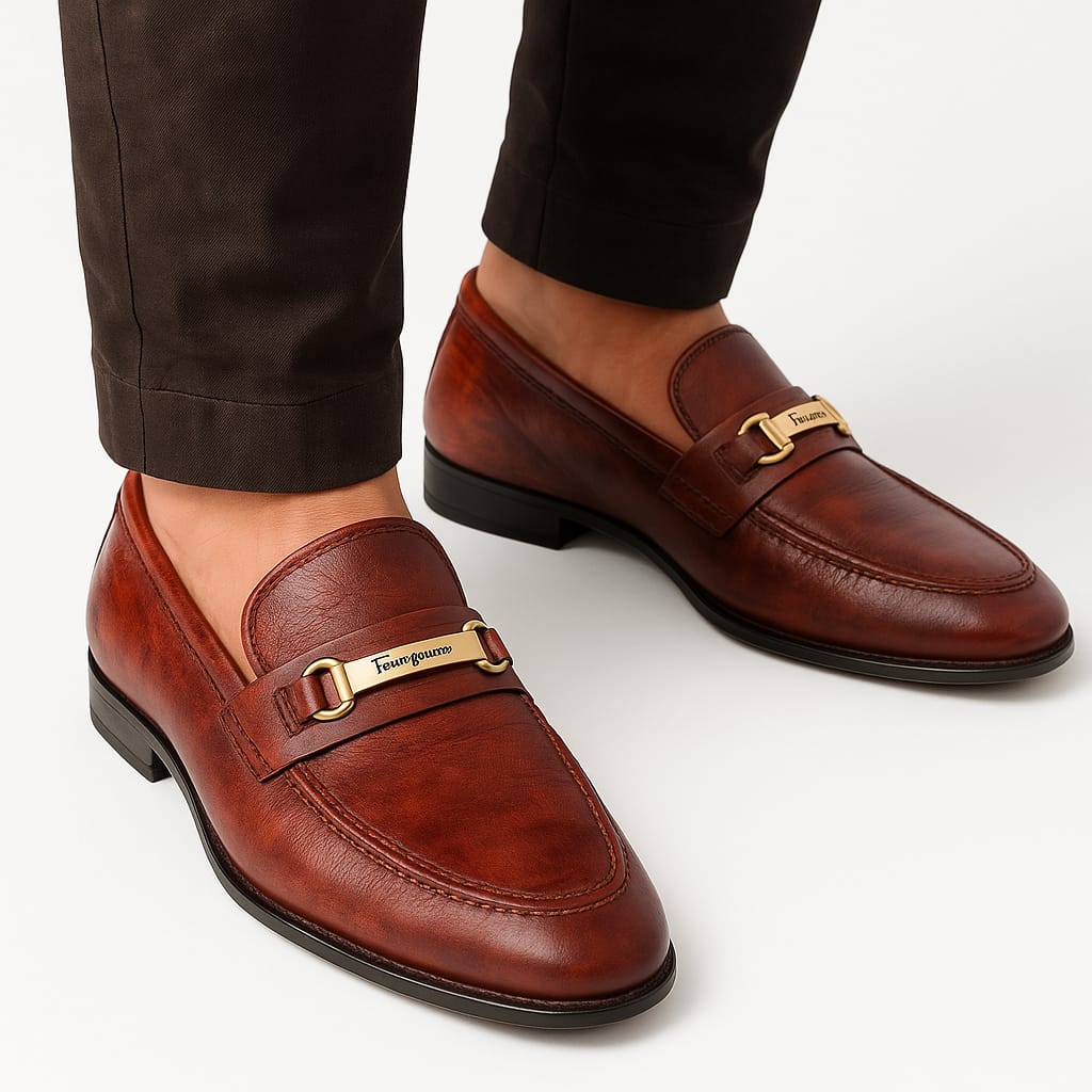 Pure Leather Moza Moccasins shoes