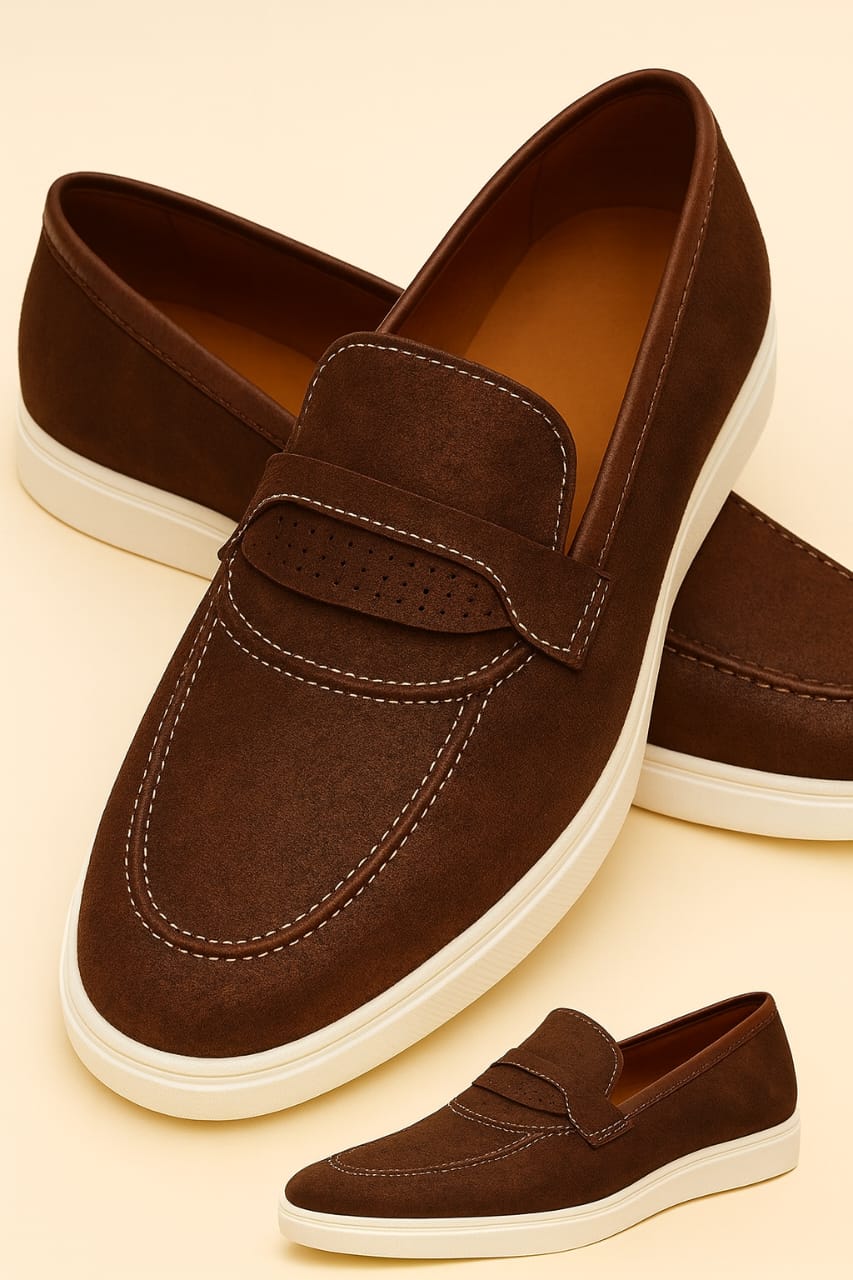 Moza Sweet Pumpy Moccasin Shoes