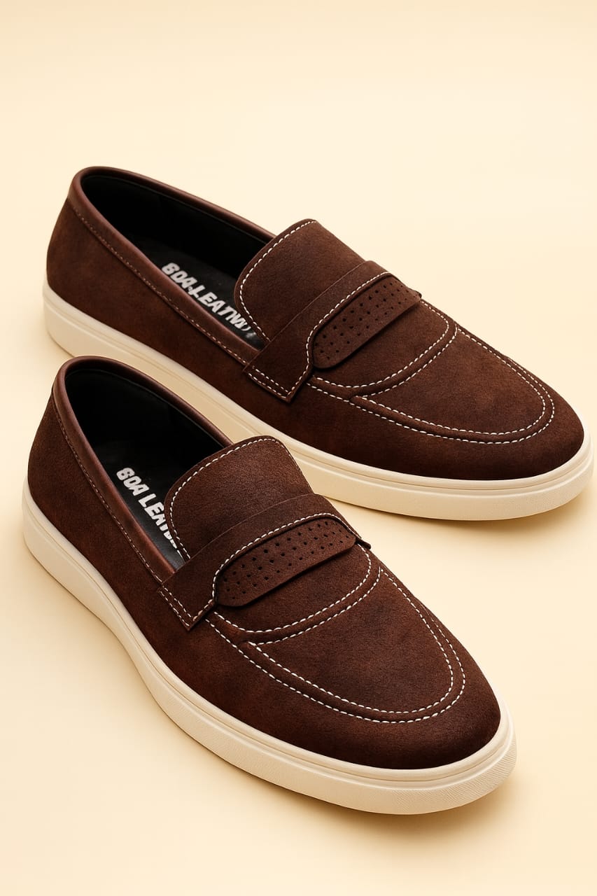 Moza Sweet Pumpy Moccasin Shoes