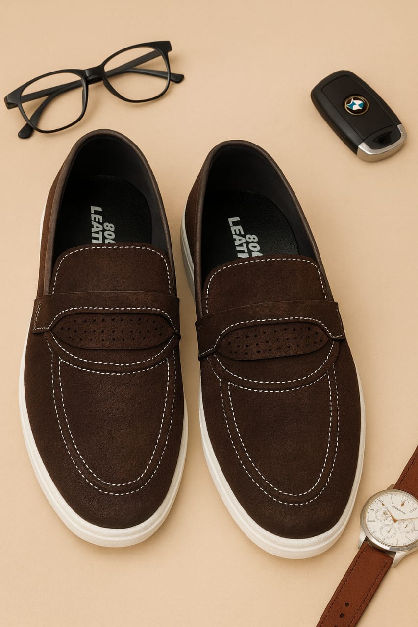 Moza Sweet Pumpy Moccasin Shoes